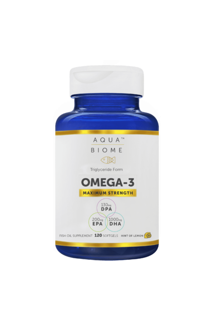 ENZYMEDICA Aqua Biome™ Fish Oil Maximum Strength